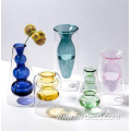 Custom Creative Colored Glass Double Wall Vases